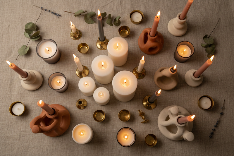 Candles & Holders