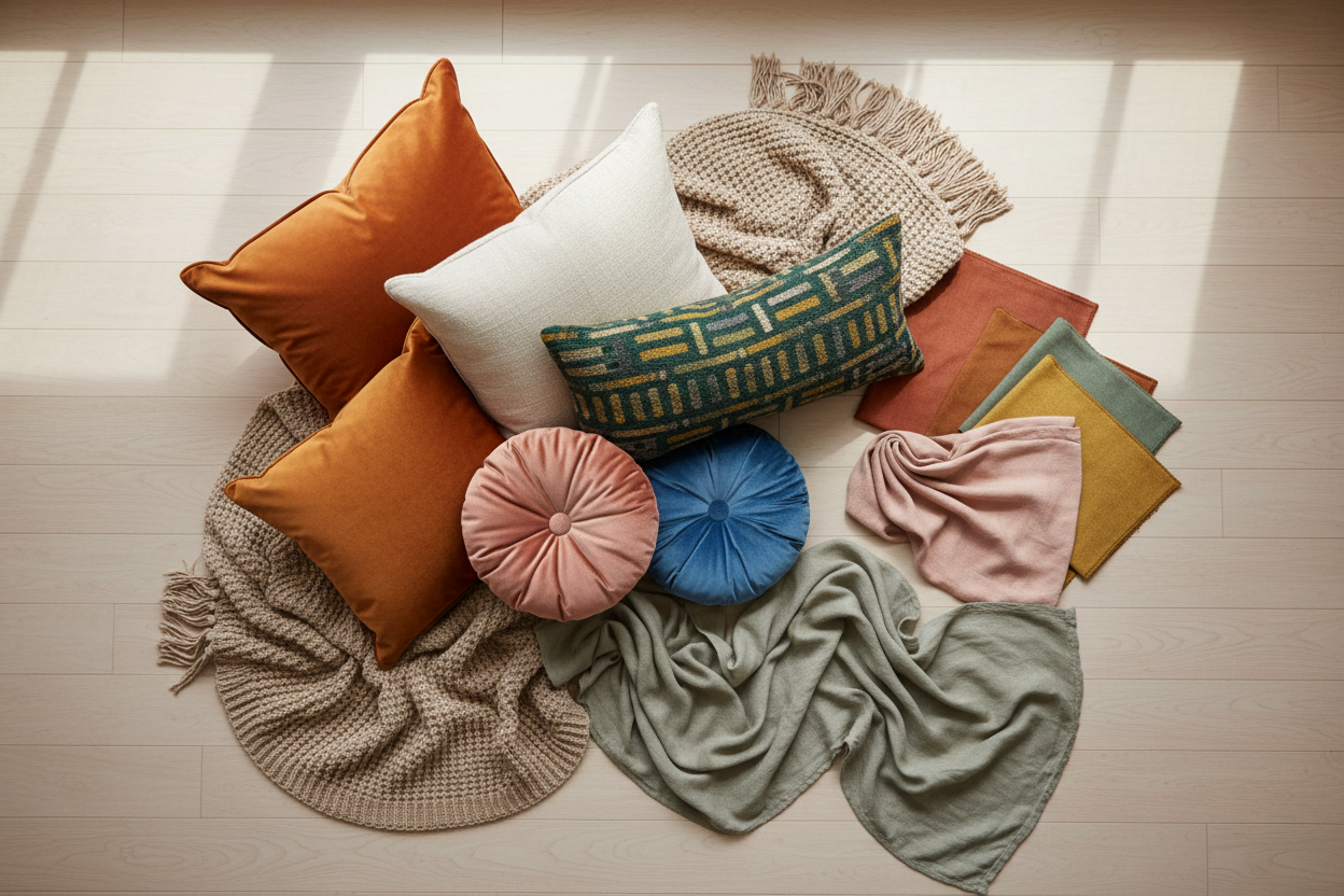 Throw Pillows & Textiles