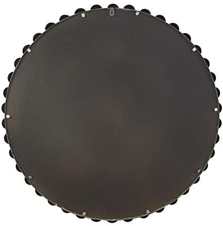 Black Round Mirror — 27" - View 8