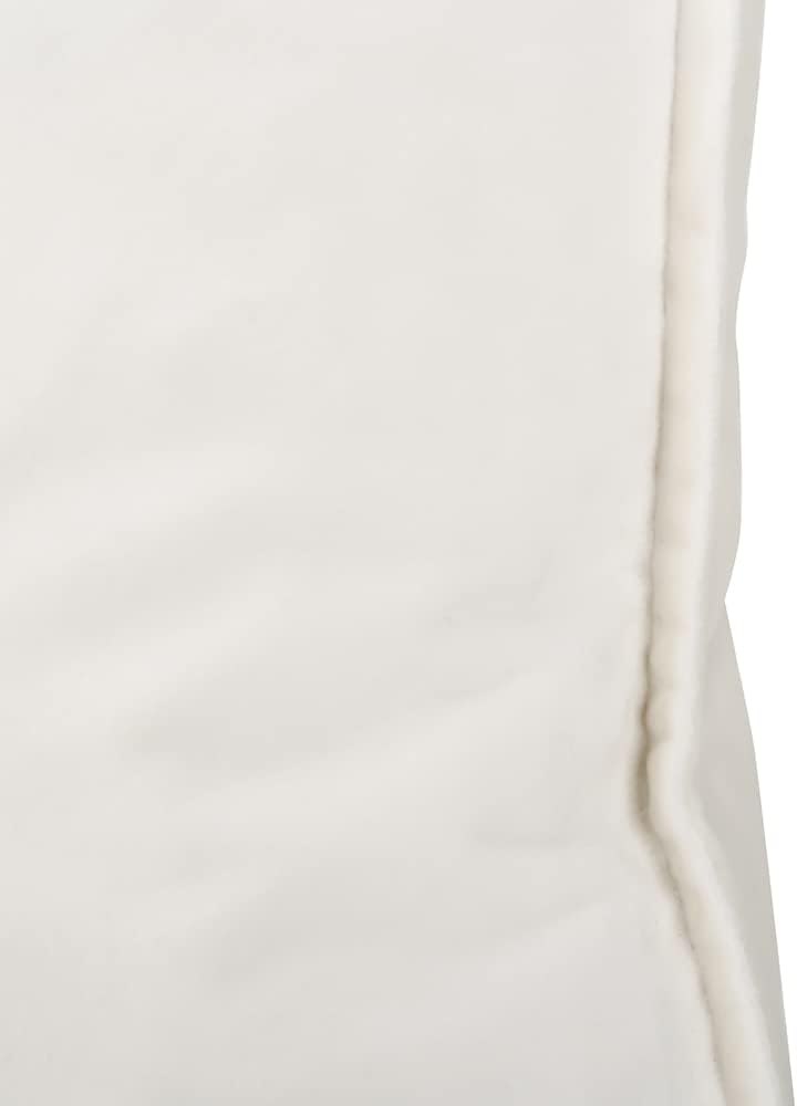 Velvet Boho Beige Throw Pillow Cover — 22" - View 5