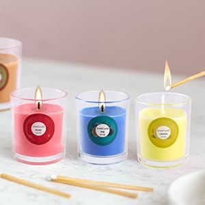Soy Wax Brown Scented Candle - View 7