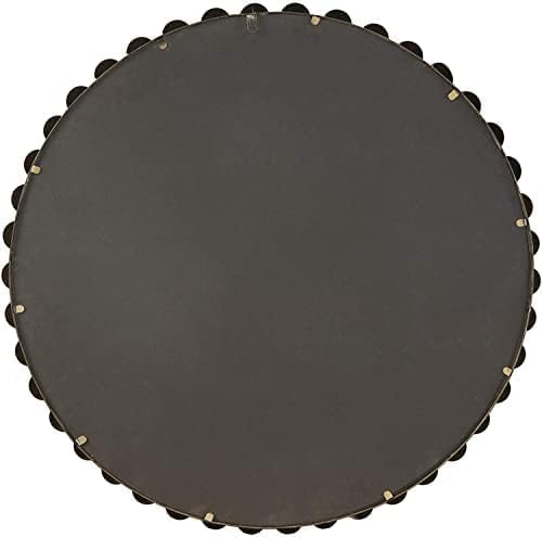 Luxe Black Round Mirror — 36" - View 8