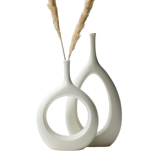 Mid-Century Ceramic Vase Set