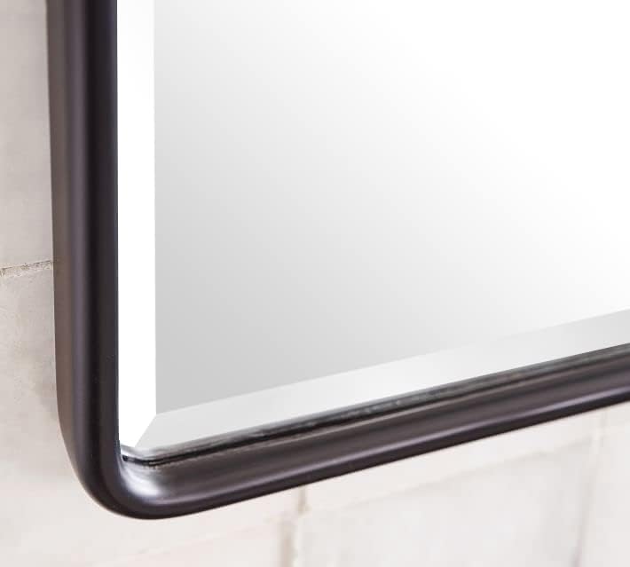 Framed Farmhouse Black Vanity Mirror — 24" - View 4