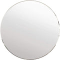 Glass Round Mirror — 7.9" — 7.9"L x 0.1"W