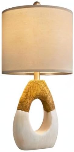 Boho Beige Bedside Lamp - View 9