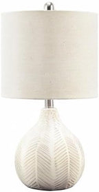 White Table Lamp — 11" - View 6