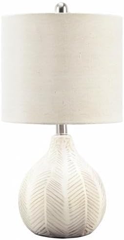 White Table Lamp — 11" - View 6