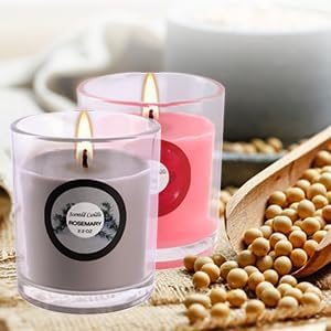 Soy Wax Brown Scented Candle - View 8