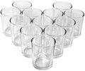 Black Candle — Set of 12 — Clear