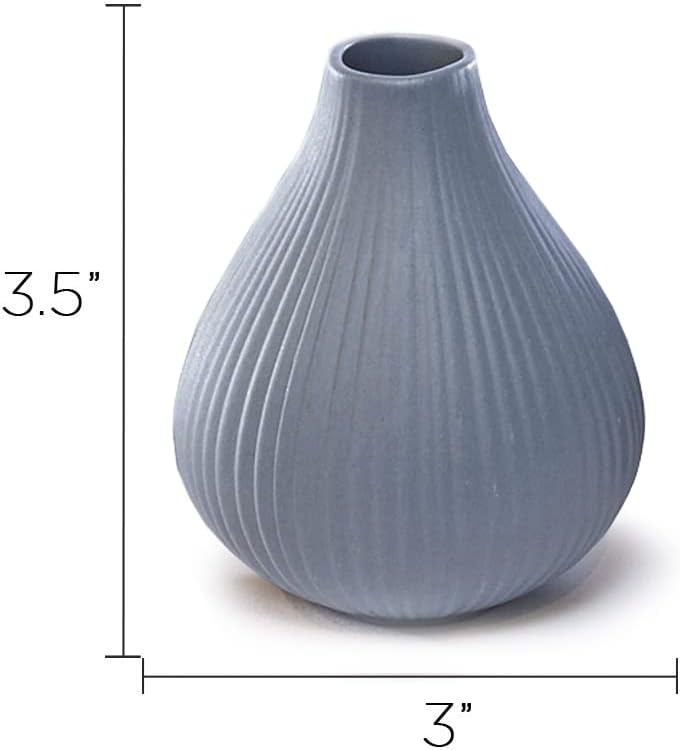 Blue Flower Vase — Set of 6 - View 4