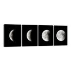 Modern Metal Canvas Wall Art — 16"