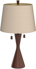 Mid-Century Wood Table Lamp — 28.75" - View 4