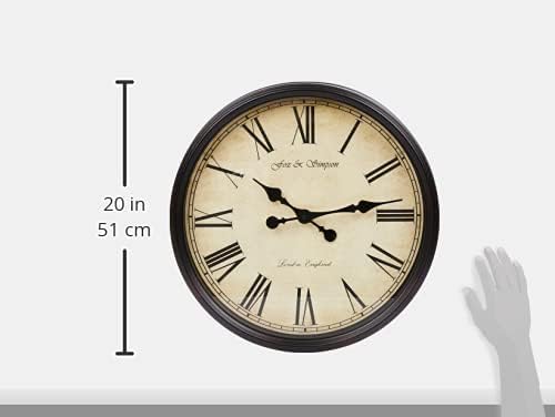 Black Wall Clock - View 3