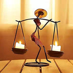 Metal Pillar Candle - View 4