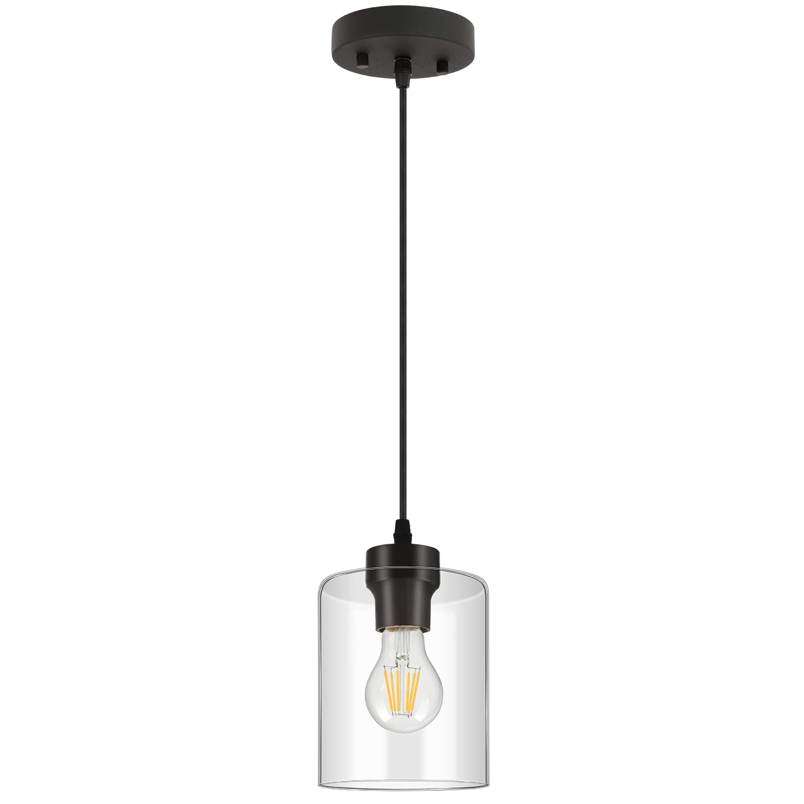 Farmhouse Metal Pendant Light