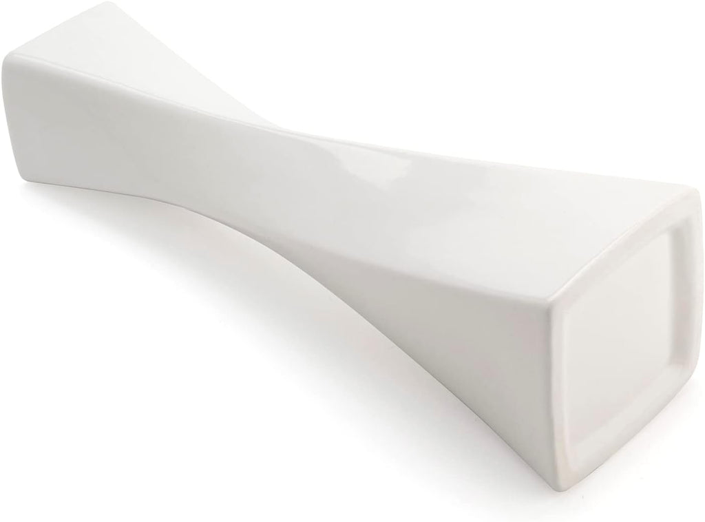 Farmhouse White Decorative Vase - View 4