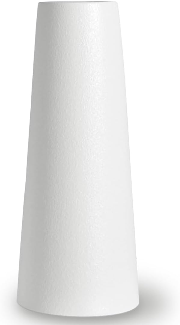 Farmhouse Beige Vase — 5" — Medium: 8.5 inches