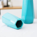 Modern Blue Flower Vase — 4" - View 6
