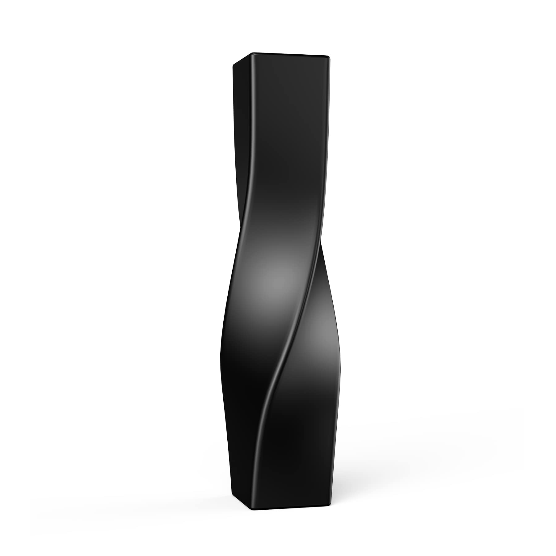 Modern Black Flower Vase — 16.34"