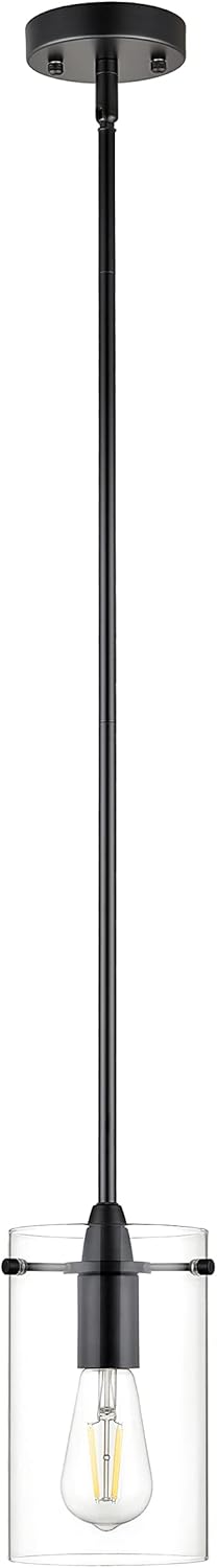 Black Pendant Light - View 2