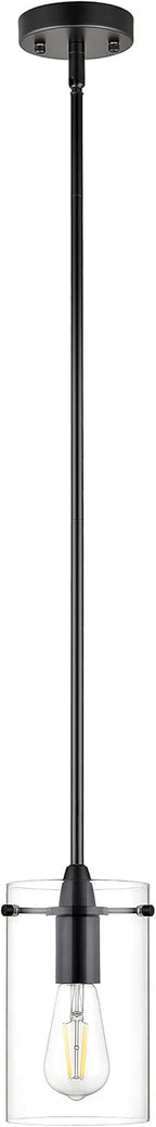 Black Pendant Light - View 2