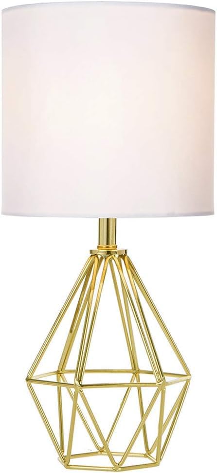Luxe Black Desk Lamp — Brass Gold