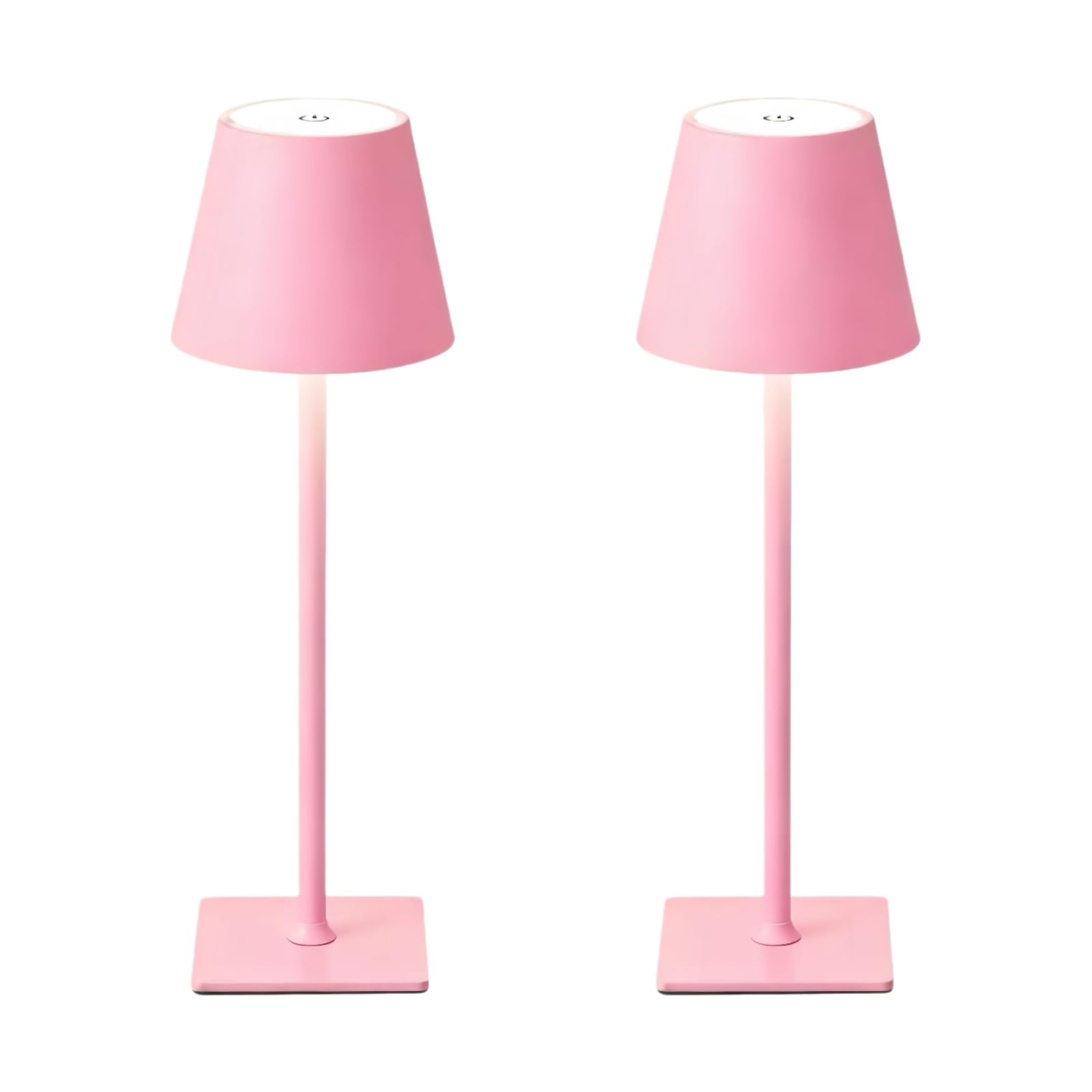 Cordless Black Desk Lamp — Set of 2