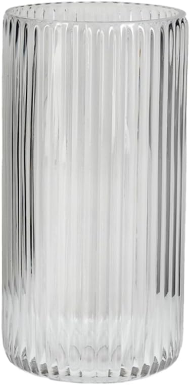 Gold Candle — 3.75" — Clear, 8" Tall