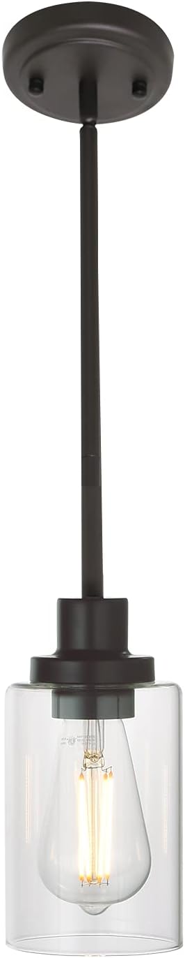 Black Chandelier — 5-Light — Oil-Rubbed Bronze