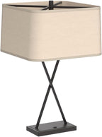 USB Charging Modern Metal Table Lamp — 26.5" - View 4