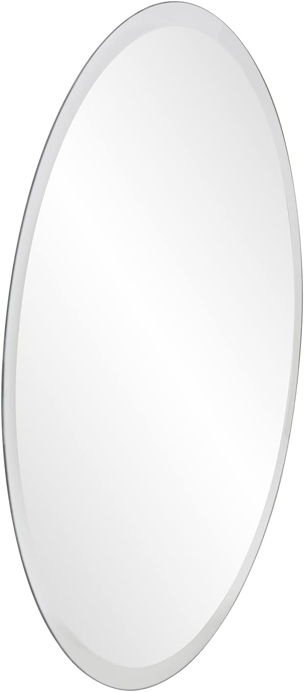 Beveled Modern Glass Vanity Mirror — 12" - View 3