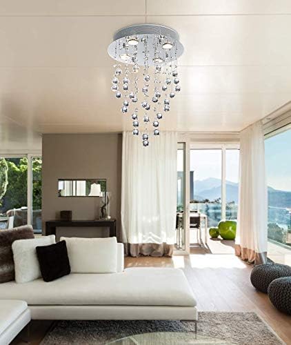 Round Luxe Metal Chandelier — 14" - View 5
