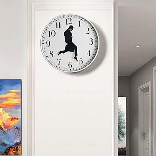 Black Wall Clock - View 6
