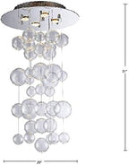 Modern Gold Chandelier - View 3