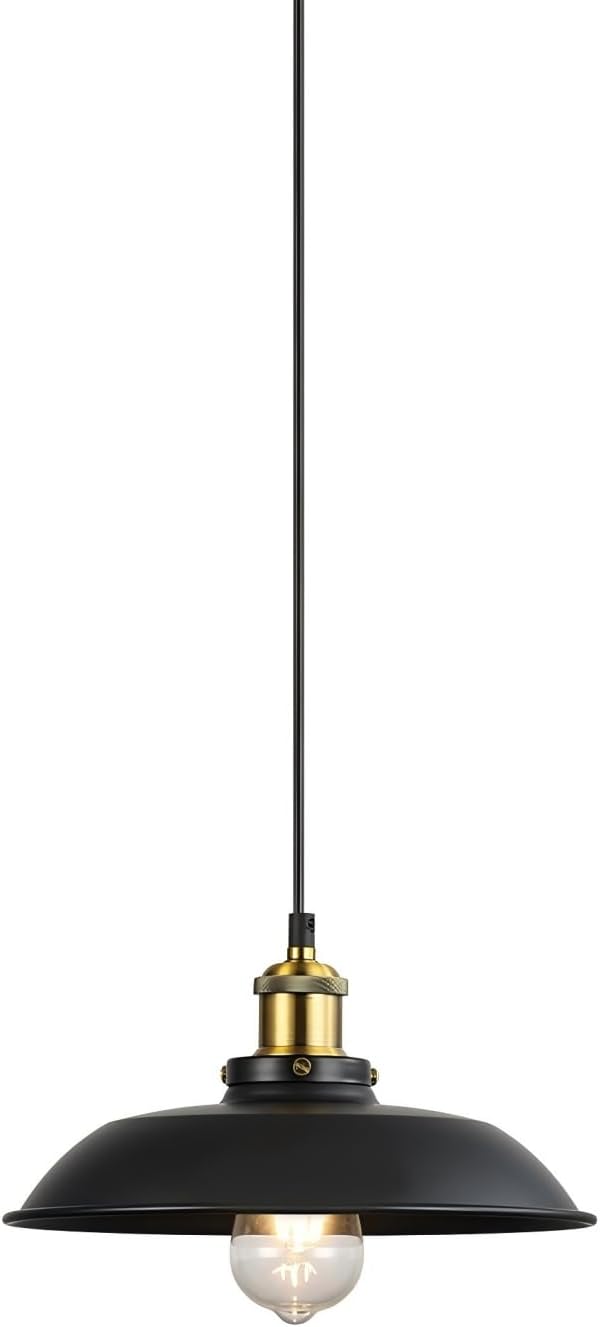 Farmhouse Metal Pendant Light — 1 Pack-D28