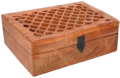 Wood Storage Basket — 9" - View 7