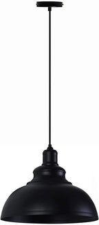 Dimmable Farmhouse Metal Pendant Light — Corded