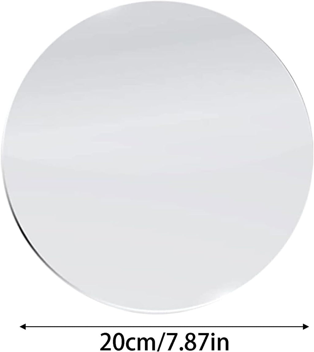Glass Round Mirror — 7.9" - View 2
