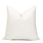 Velvet Boho Beige Throw Pillow Cover — 22"
