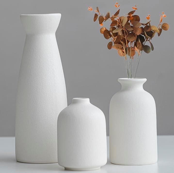 Boho Brown Vase Set — Set of 3 - View 7