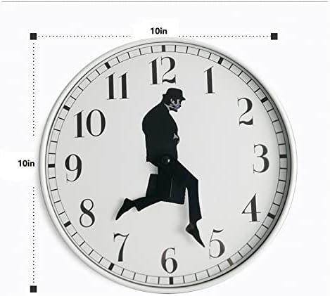 Black Wall Clock - View 7
