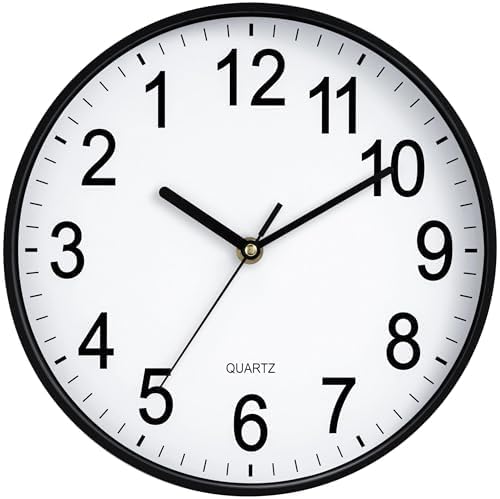 Battery Operated Wall Clock — 10" — 12 Inch