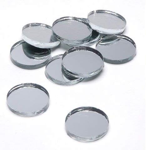 Glass Round Mirror — 9" — 1