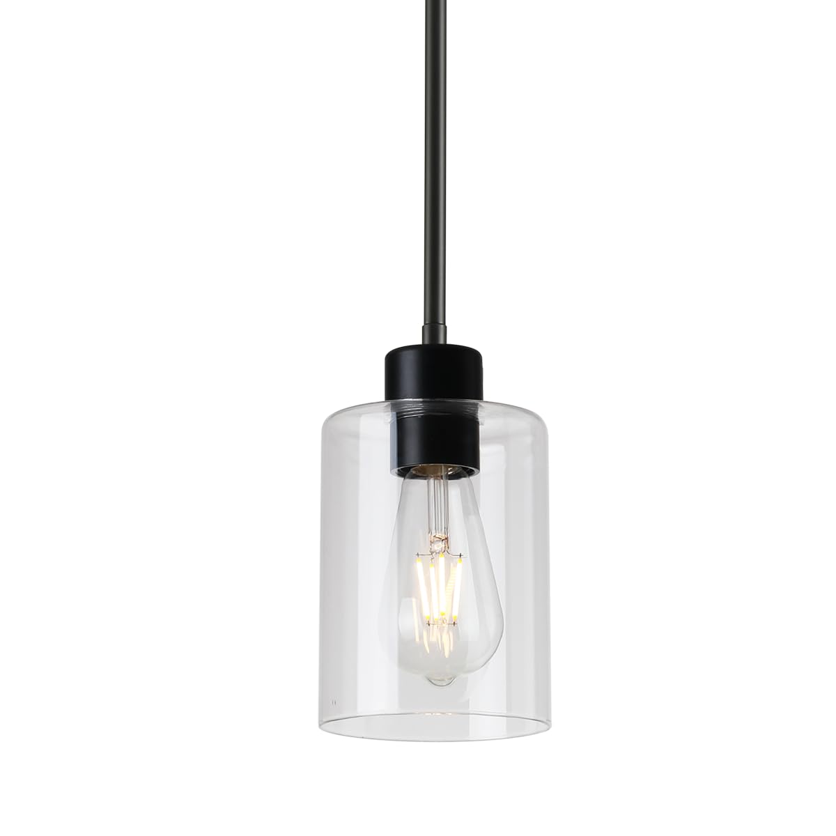 Farmhouse Black Pendant Light