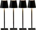 Cordless Black Desk Lamp — Set of 2 — Black