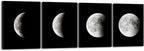 Modern Metal Canvas Wall Art — 16" — 16x20inchx4pcs (40x50cmx4pcs)