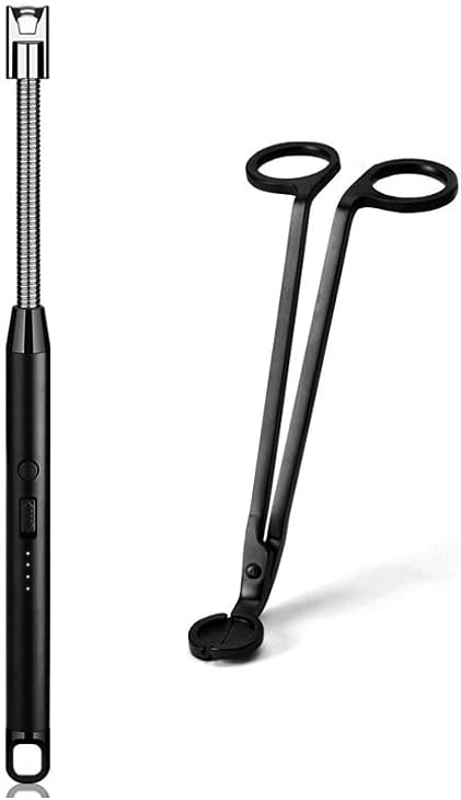 Rechargeable Black Candle — Black