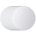 Glass Wall Mirror — Set of 8