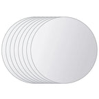 Glass Wall Mirror — Set of 8